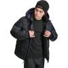 imageChampion Mens Heavy Weight Puffer With Adjustable HoodBlack