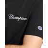 imageChampion Mens Heritage ShortSleeve TShirt Butterfly Script LogoBlack