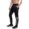 imageChampion Mens Joggers Everyday Cotton Lightweight Lounge Knit Pants for Men 31quotBlack  Classic Script Logo