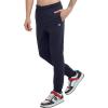 imageChampion Mens Joggers Everyday Cotton Lightweight Lounge Knit Pants for Men 31quotNavy  C Logo