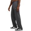 imageChampion Mens Lightweight Openhem Lounge Pants Reg Or Big ampamp TallGranite Heather  C Patch Logo