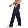 imageChampion Mens Lightweight Openhem Lounge Pants Reg Or Big ampamp TallNavy  C Patch Logo