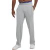 imageChampion Mens Lightweight Openhem Lounge Pants Reg Or Big ampamp TallOxford Gray  C Patch Logo
