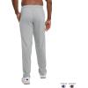 imageChampion Mens Lightweight Openhem Lounge Pants Reg Or Big ampamp TallOxford Gray  C Patch Logo