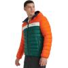 imageChampion Mens Performance Lightweight Puffer Jacket With HoodOrange Combo