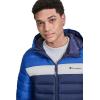 imageChampion Mens Performance Lightweight Puffer Jacket With HoodRoyal Blue Combo