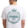 imageChampion Mens Rochester ShortSleeve TShirt Tennis CrestWhite