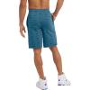 imageChampion Mens Shorts Fleece Midweight Shorts Athletic Shorts With Pockets Reg Or Big ampamp TallBig C Little Script Nifty Turquoise