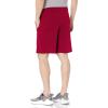 imageChampion Mens Shorts Fleece Midweight Shorts Athletic Shorts With Pockets Reg Or Big ampamp TallCranberry Tart C Patch Logo