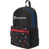 imageChampion Merit Backpack with Padded Straps Water Bottle Pocket and Laptop Compartment for Daily Use BlackWhite One SizeBlack Combo