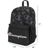 imageChampion Merit Backpack with Padded Straps Water Bottle Pocket and Laptop Compartment for Daily Use BlackWhite One SizeBlackWhite