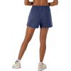 imageChampion Womens 3quot Fleece Shorts RetiredBlown Glass Blue
