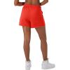 imageChampion Womens 3quot Fleece Shorts RetiredSolar Crimson