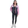 imageChampion Womens Quilted Coat Packable Puffer Jacket With HoodMauveNavy Combo