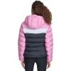 imageChampion Womens Quilted Coat Packable Puffer Jacket With HoodMauveNavy Combo