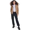 imageChampion Womens Quilted Coat Packable Puffer Jacket With HoodTobacco