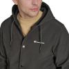 imageChampion mens Hooded Coaches Rain JacketBlack Soft Shell