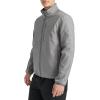 imageChampion mens Lightweight Active Soft Shell Jacket With Stand CollarHeather Grey