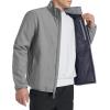 imageChampion mens Lightweight Active Soft Shell Jacket With Stand CollarHeather Grey