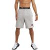 imageChampion Mens 9 Lounge Shorts Standard Fit Lightweight Available in Regular and Big ampamp TallOxford Gray C Logo