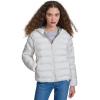 imageChampion Womens Quilted Coat Packable Puffer Jacket With HoodMarshmallow