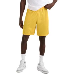 imageChampion Mens BigTall Mesh Short with PipingTeam Gold  C Patch Logo
