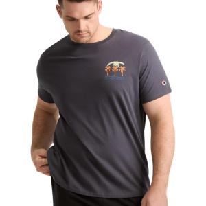 imageChampion Mens Classic Graphic Short Sleeve TShirt Standard Fit 2025 GraphicsNine Iron  Sunset Vibes