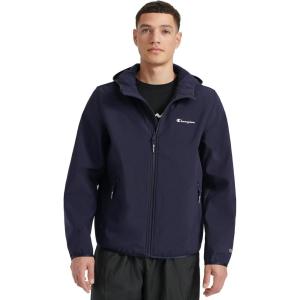 imageChampion Mens Lightweight Active Soft Shell Hooded JacketPeacoat