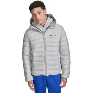 imageChampion Mens Performance Lightweight Puffer Jacket With HoodIce