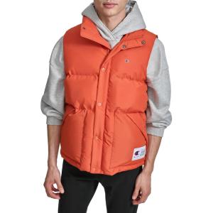 imageChampion Mens Puffer Vest With LogoOrange