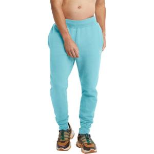 imageChampion Mens Reverse Weave Joggers C LogoAquarelle Blue Light C Logo