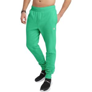 imageChampion Mens Reverse Weave Joggers C LogoGreen Crisp C Logo