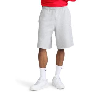 imageChampion Mens Shorts Fleece Midweight Shorts Athletic Shorts With Pockets Reg Or Big ampamp TallOxford Gray  C Patch Logo