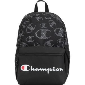 imageChampion Merit Backpack with Padded Straps Water Bottle Pocket and Laptop Compartment for Daily Use BlackWhite One SizeBlackWhite