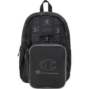 imageChampion Mode Lunch Kit ampamp Backpack Black Combo One SizeBlackGrey