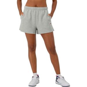 imageChampion Womens 3quot Fleece Shorts RetiredOxford Gray