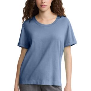 imageChampion Womens Vintage Wash TShirt C LogoSevenseas Blue