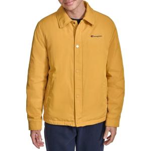 imageChampion mens Active Waterresistant Coaches JacketSunflower