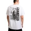 imageChampion Mens Heritage Short Sleeve Tee Mens TShirts Vintage Shirts Mens Tee Shirts GraphicsWhite  Hoops