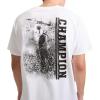 imageChampion Mens Heritage Short Sleeve Tee Mens TShirts Vintage Shirts Mens Tee Shirts GraphicsWhite  Hoops