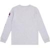 imageChampion Boys Long Sleeve Tee Shirt for Kids Athletic TopsSignature Gray