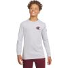imageChampion Boys Long Sleeve Tee Shirt for Kids Athletic TopsSignature Grey Heather
