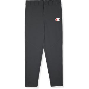 imageChampion Boys Baseball Pants Athletic Youth Performance Pant with Belt Loops and Zip FlyGray