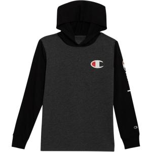 imageChampion boys Boys Long Sleeve Hooded ShirtCharcoal Grey
