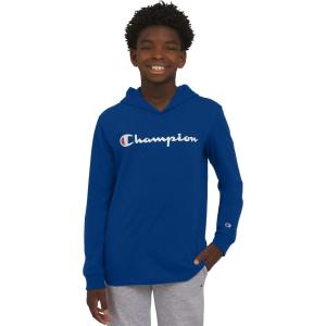 imageChampion boys Boys Long Sleeve Hooded ShirtSignature Limoges Blue