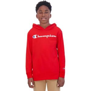 imageChampion boys Boys Long Sleeve Hooded ShirtSignature Lychee Red