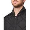 imageChampion Mens Diamond Quilted Reversible Open Bottom JacketBlackOlive