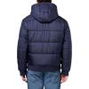 imageChampion Mens Reversible Puffer Jacket with Drawstring HoodNavyCharcoal