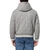 imageChampion mens Diamond Quilted Varsity HoodyHeather Grey