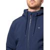 imageChampion mens Hooded Softshell Bomber Jacket With BibPeacoat